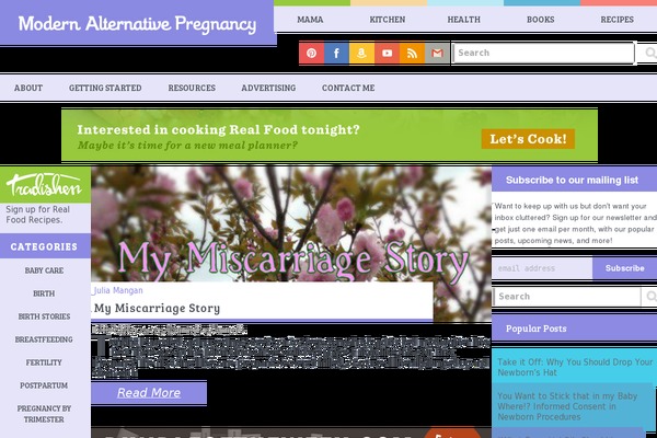 modernalternativepregnancy.com site used Mam-16