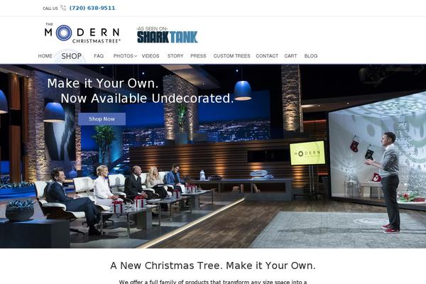 modernchristmastrees.com site used Lifestyle Child Theme