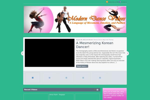 moderndancevideos.com site used Videozoom