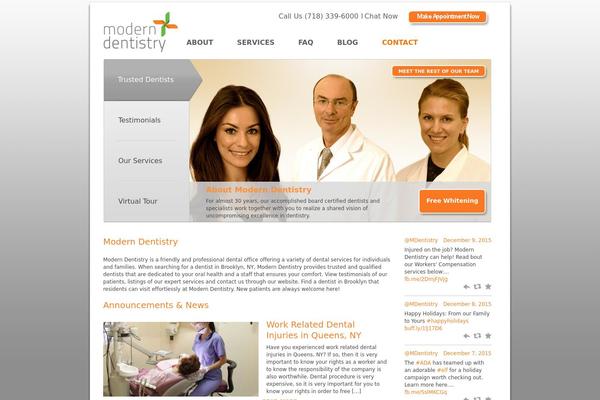 moderndentistry.com site used Moderndentistry