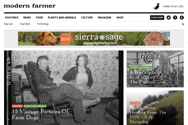 modernfarmer.com site used Modern-farmer
