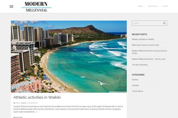 modernmillennial.com site used Blvck
