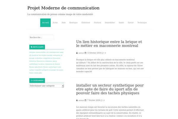 modernproject.org site used Inception