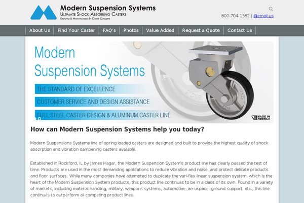 modernsuspensionsystems.com site used Castersites-modern-child