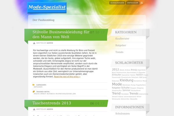 modespezialist.com site used Spectrum