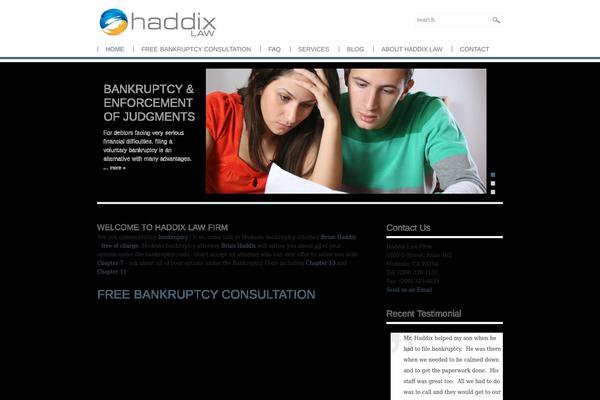 haddix WordPress theme, websites list used haddix theme haddix theme websites examples