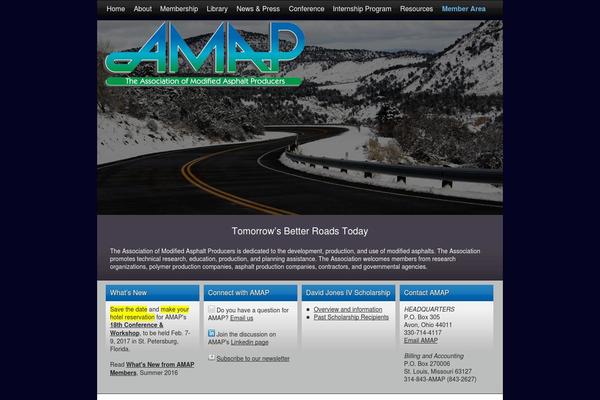 modifiedasphalt.org site used Amap