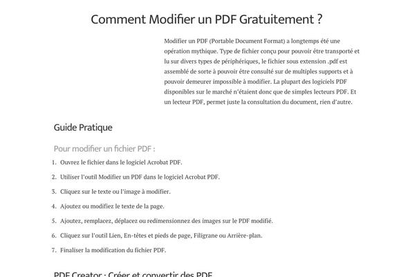 modifier-pdf.fr site used Wordsmatter