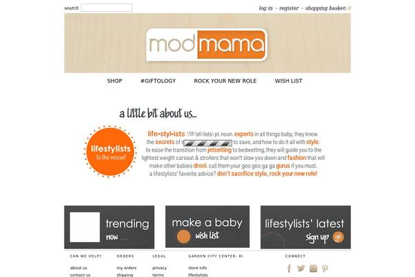 modmama.com site used Modmama