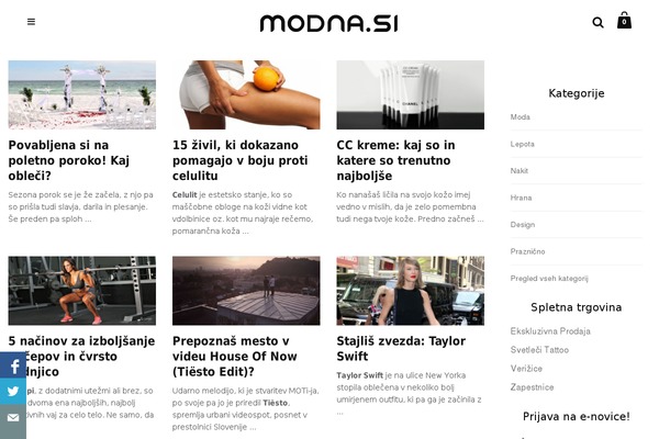 modna.si site used Buzzstone-child