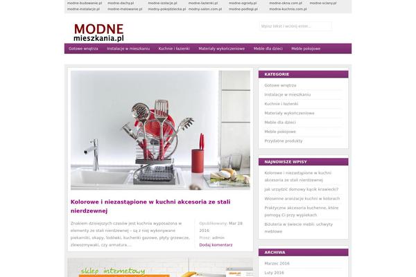 modne-mieszkania.pl site used Yaminth