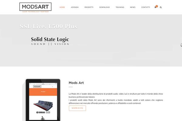 modsart.it site used Modsart