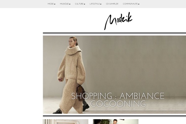 modzik.com site used Modzikv2