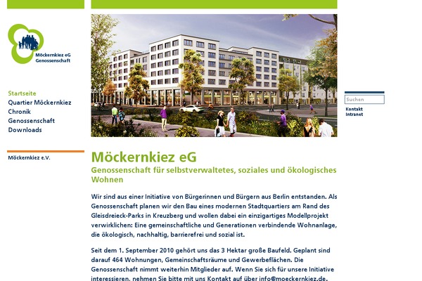 moeckernkiez.de site used Webinternistin_moeckern