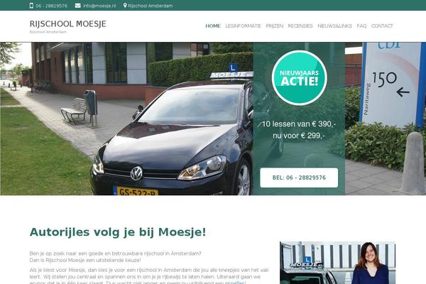 moesje.nl site used Interface