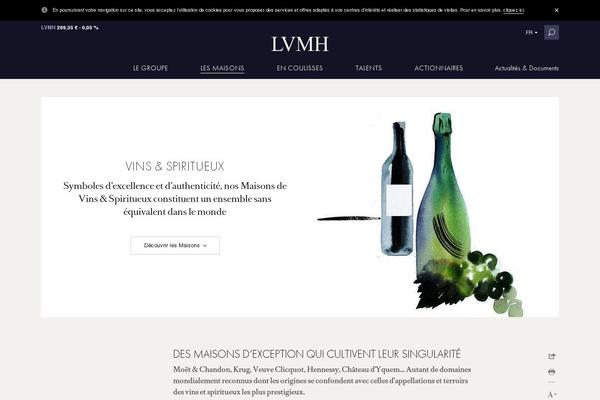 moethennessy.com site used Lvmh