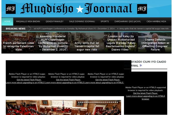 mogadishujournal.com site used Mjournal