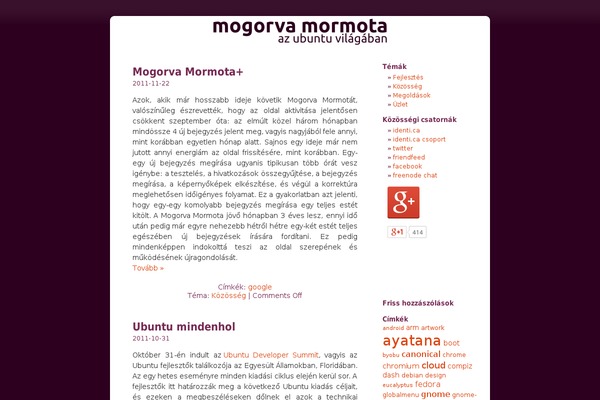 mogorvamormota.hu site used Mormota-lucid