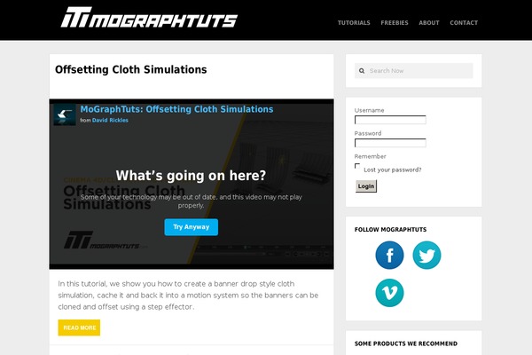 mographtuts.com site used Fullby Premium