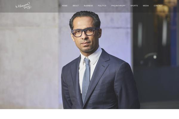 mohammeddewji.com site used Orches