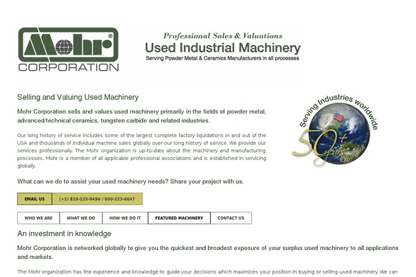 mohrcorp.com site used Avada