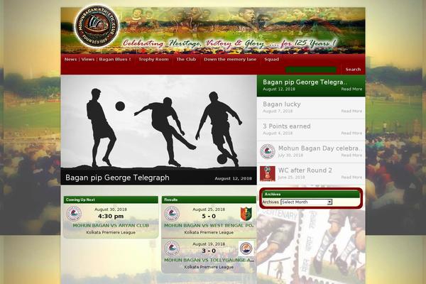 Footballclub-2.6.1 theme site design template sample
