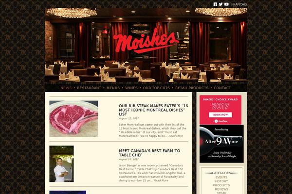 moishes.ca site used Moishes