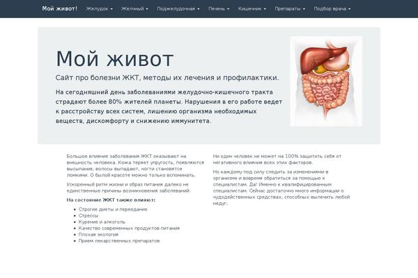 moizhivot.ru site used Med-template