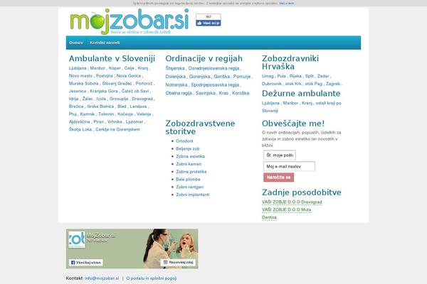 mojzobar.si site used Mojzobar.si_doing