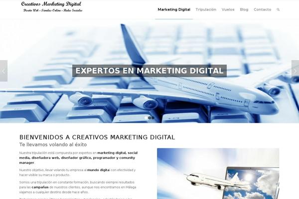 Avada theme site design template sample