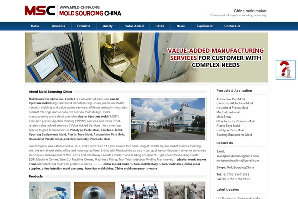 mold-china.org site used 9cbiz