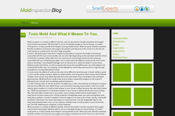moldinspectionblog.com site used Moldinspection