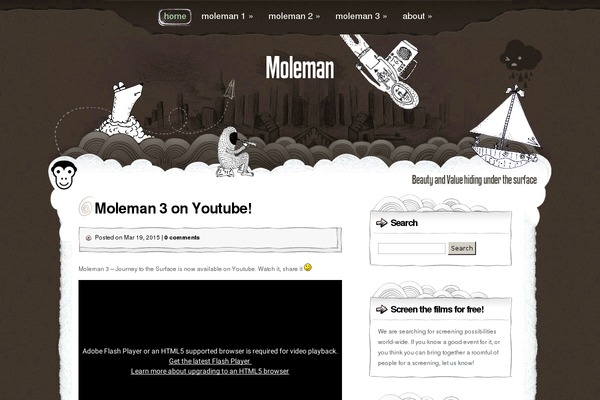 molemanfilm.com site used OnTheGo