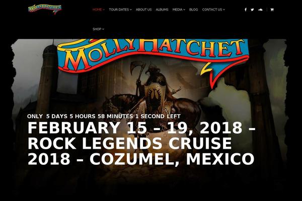 mollyhatchet.com site used Vocal-child