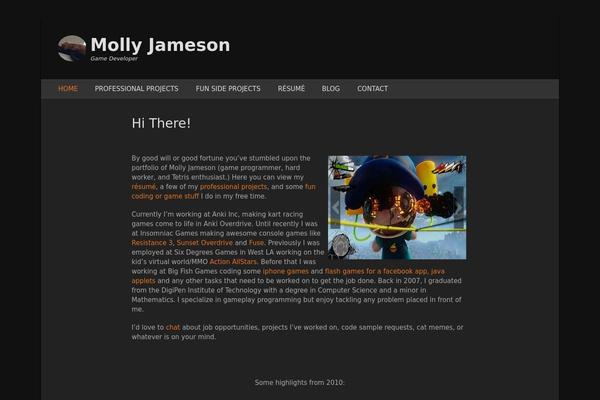 mollyjameson.com site used Mollychildcatchbase