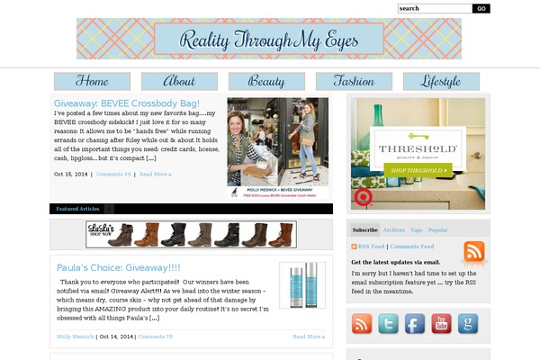 mollymesnick.com site used Wp Jazz