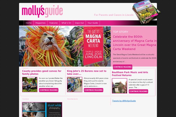 mollysguide.co.uk site used Molly