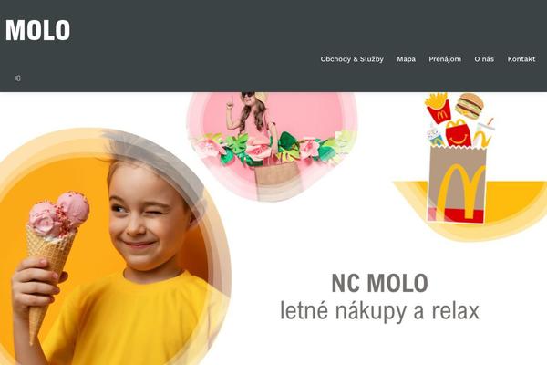 molo.sk site used Molo