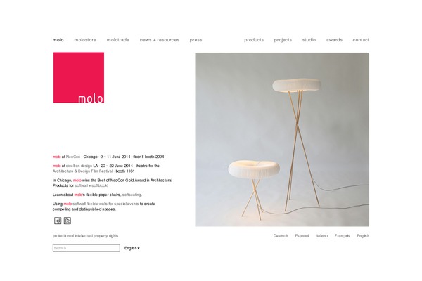 MoLo theme websites examples