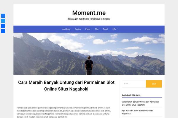 moment.me site used Sharp-letters