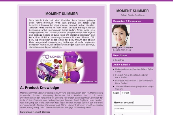 momentslimmer.com site used QuickChic