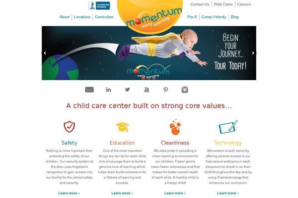 momentumearlylearning.com site used Momentum-early-learning