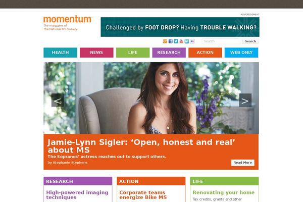 momentummagazineonline.com site used Responsive-child-glc