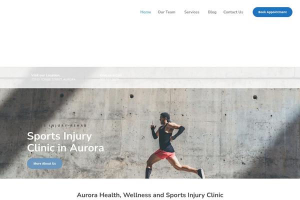 Physio-qt theme site design template sample