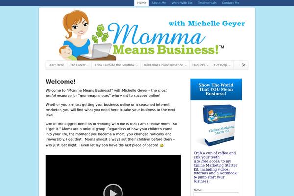 Canvas theme site design template sample