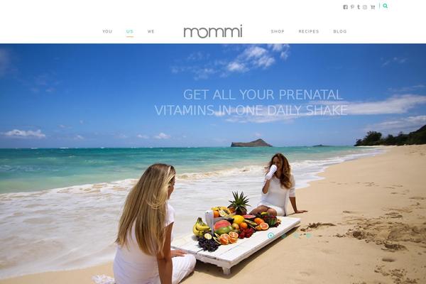 Mystile theme site design template sample
