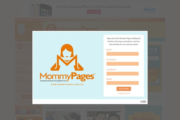 mommypages.com.ph site used Mommypages2014