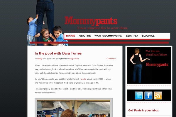 mommypants.com site used Mpants