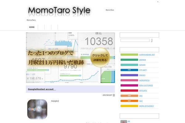 momotaro01.com site used Keni61_wp_corp_140611