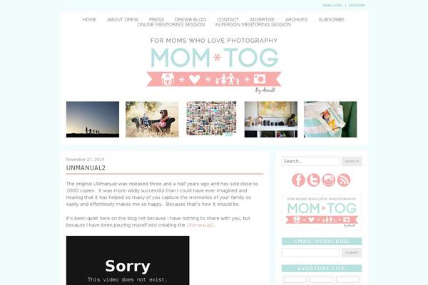 momtog.com site used Mom-tog